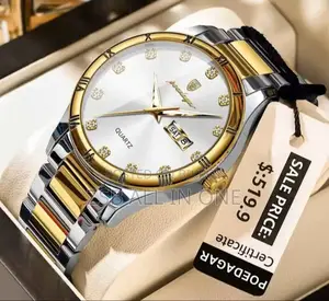 Poedagar Luxury Quartz Wrist Watch for Men