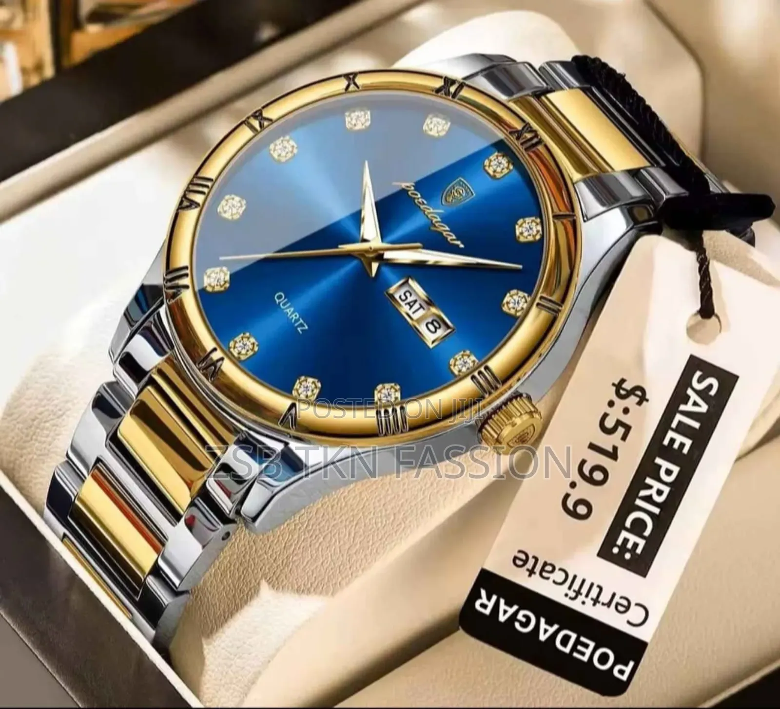 Poedagar Luxury Quartz Wrist Watch for Men