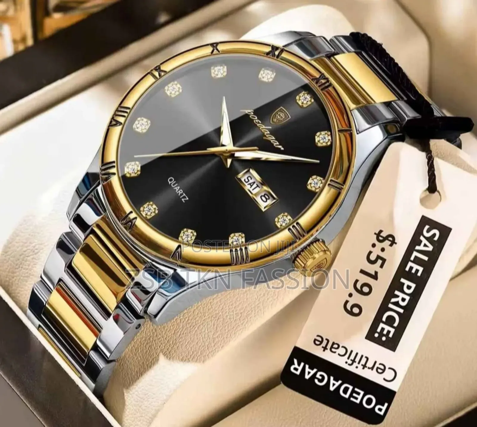 Poedagar Luxury Quartz Wrist Watch for Men