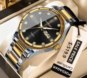 Poedagar Luxury Quartz Wrist Watch for Men