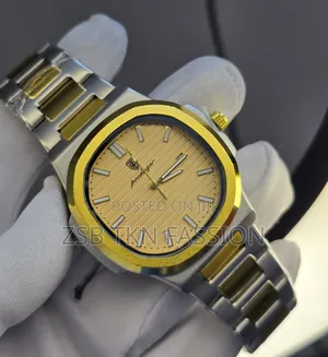 Luxury Two-Tone Wrist Watch High Quality