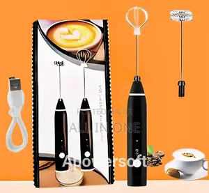 Photo - Electric Coffee Mixer Rechargeable Milk Shaker Maker