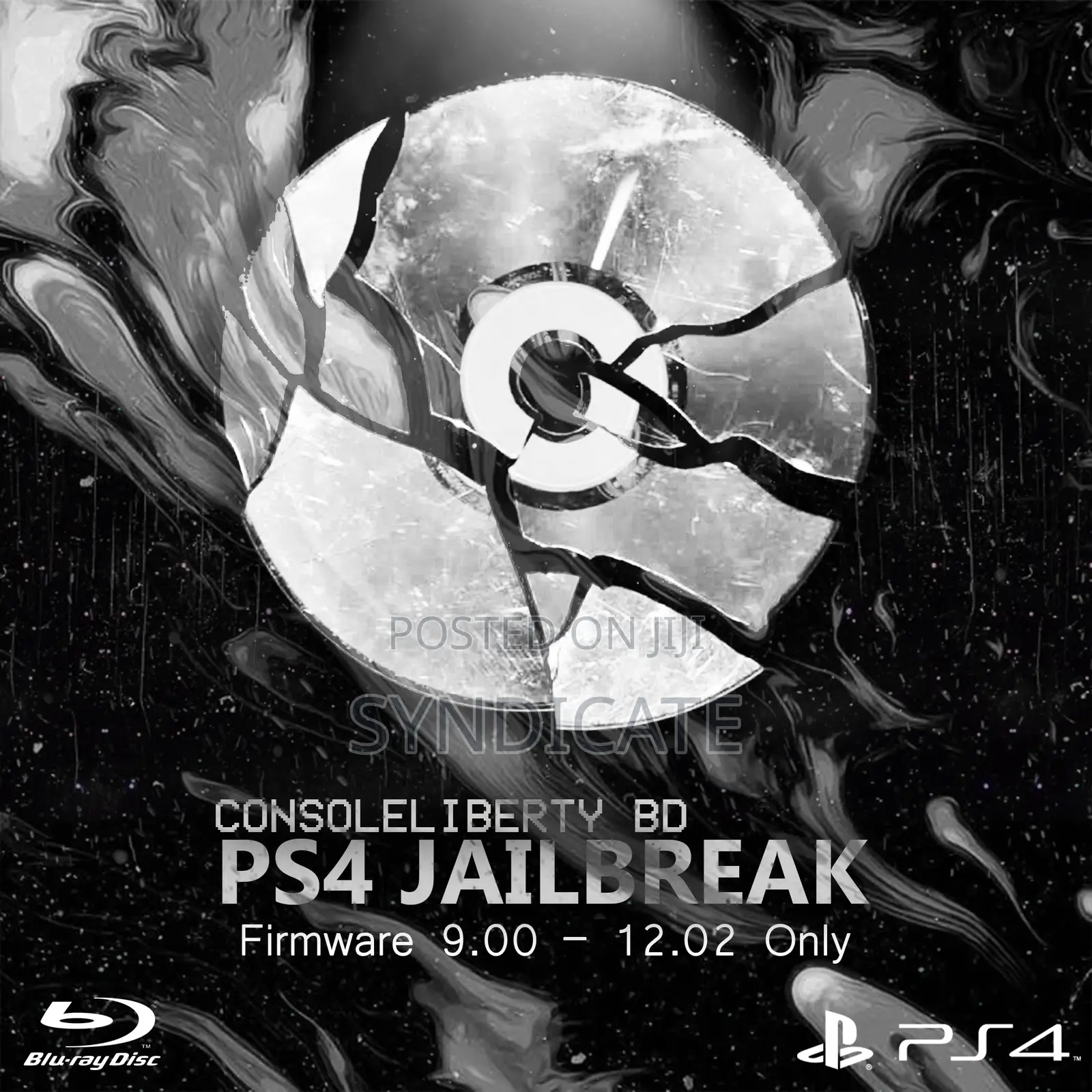 Ps4 Jailbreak Disc(9.00-12.02) -Consoleliberty