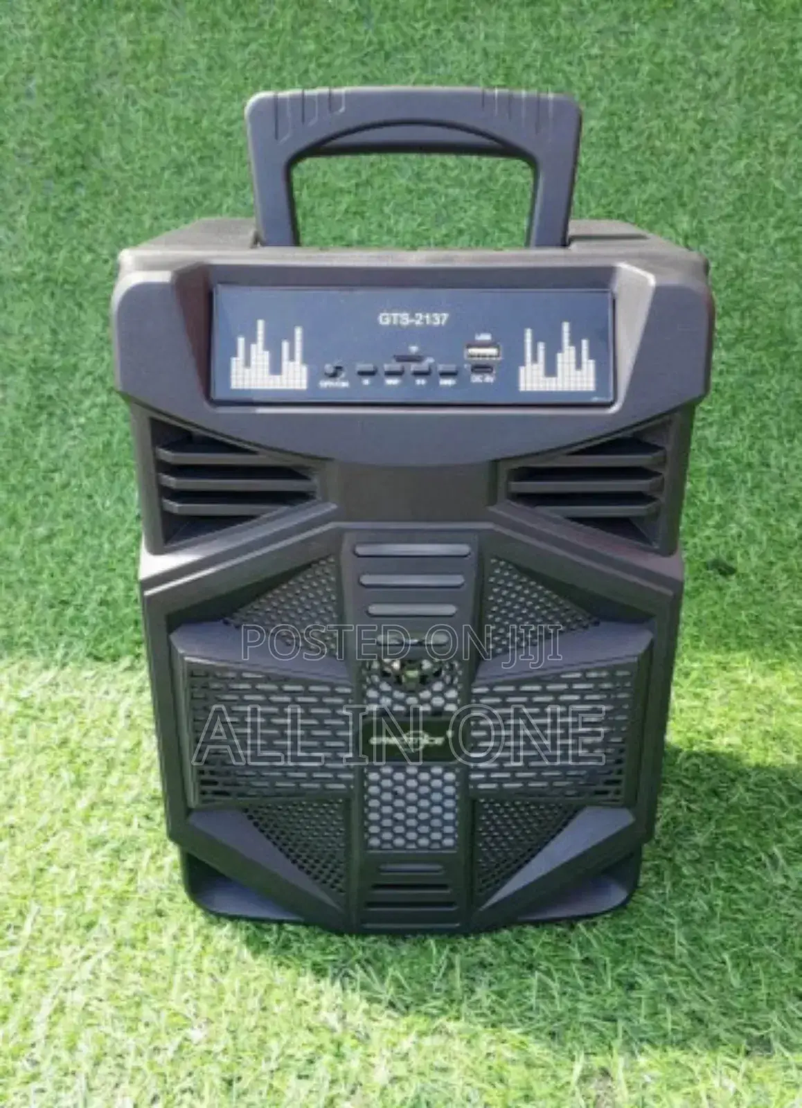 8" Bt Speaker Bluetooth GTS-2137 With Microphone- Led Lights