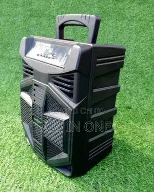 8" Bt Speaker Bluetooth GTS-2137 With Microphone- Led Lights