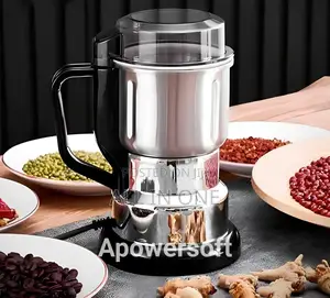 High Power Efficiency :This Coffee Grinder