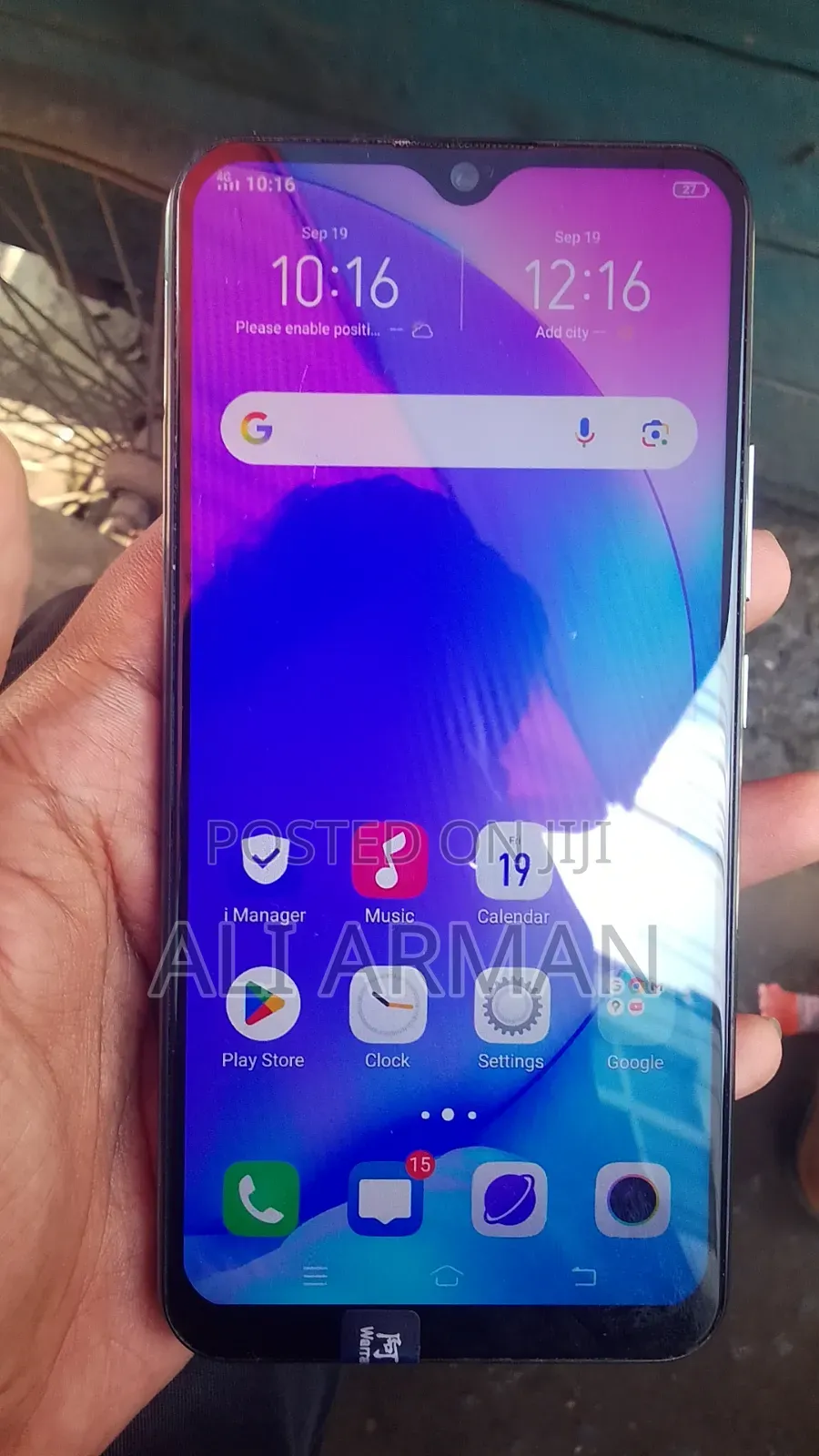 Vivo Y17 128 GB Blue