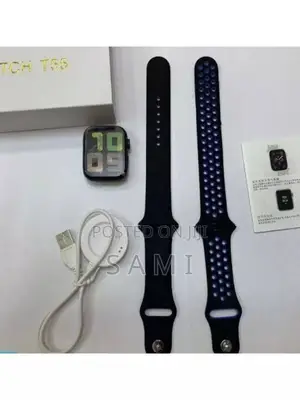 T55 Smart Watch (২ জোড়া বেল্টসহ)