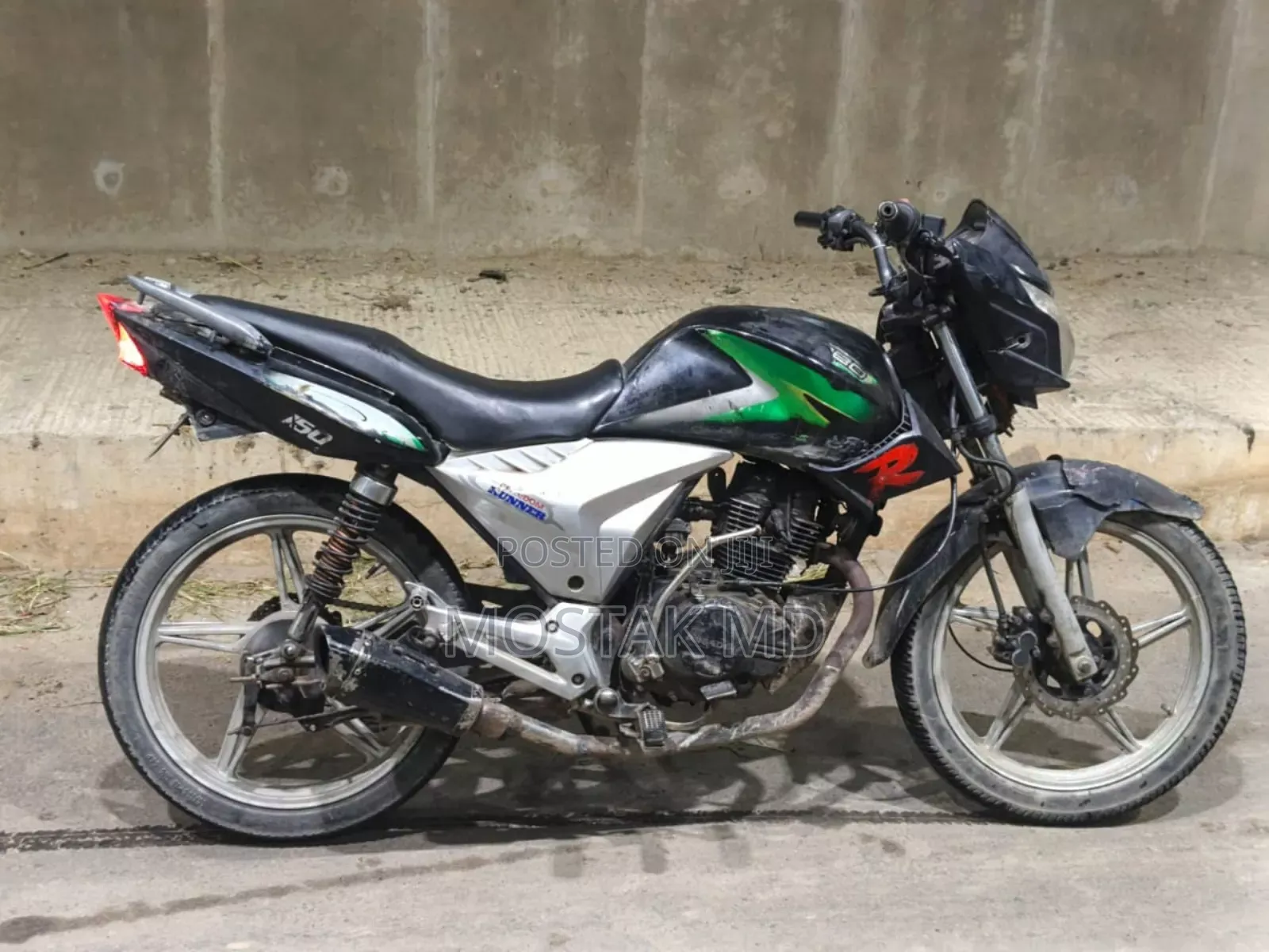 New Motorcycle 2017 Black