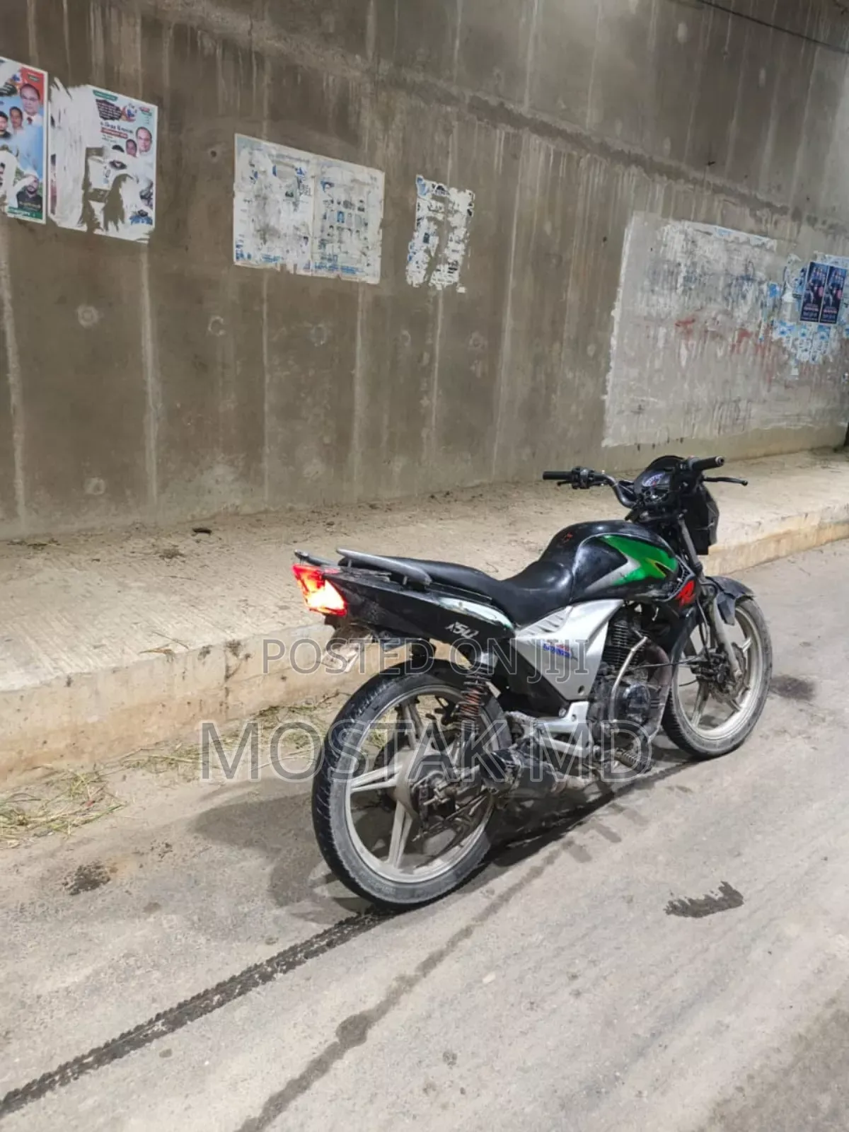 New Motorcycle 2017 Black