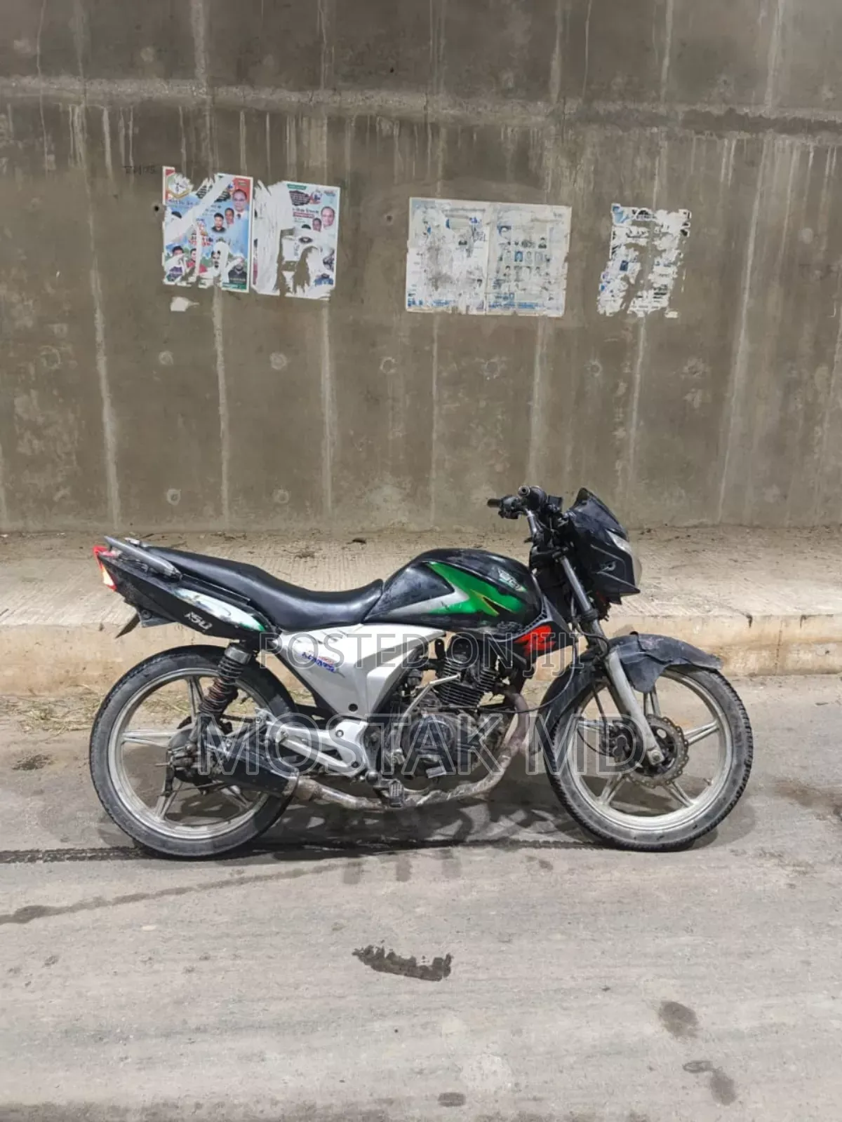 New Motorcycle 2017 Black