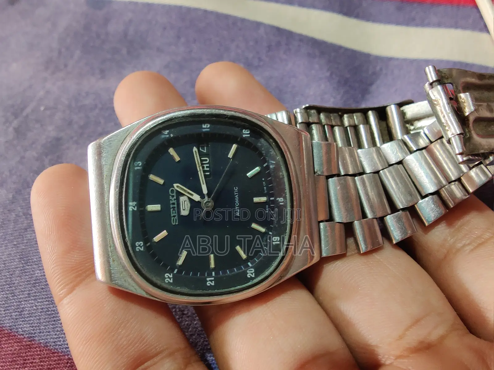 Seiko 5 Automatic Watch. Original 45 Year Old.
