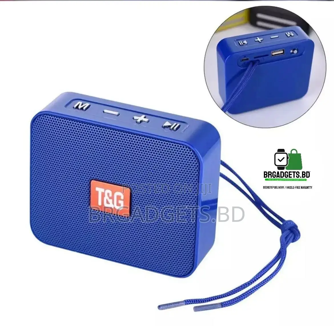 T G 166 Portable Wireless Speaker.Fm,Aux,Tft.