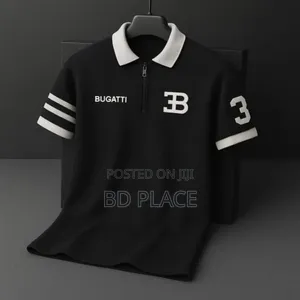 Exclusive Mens Zipper Polo-Shirt