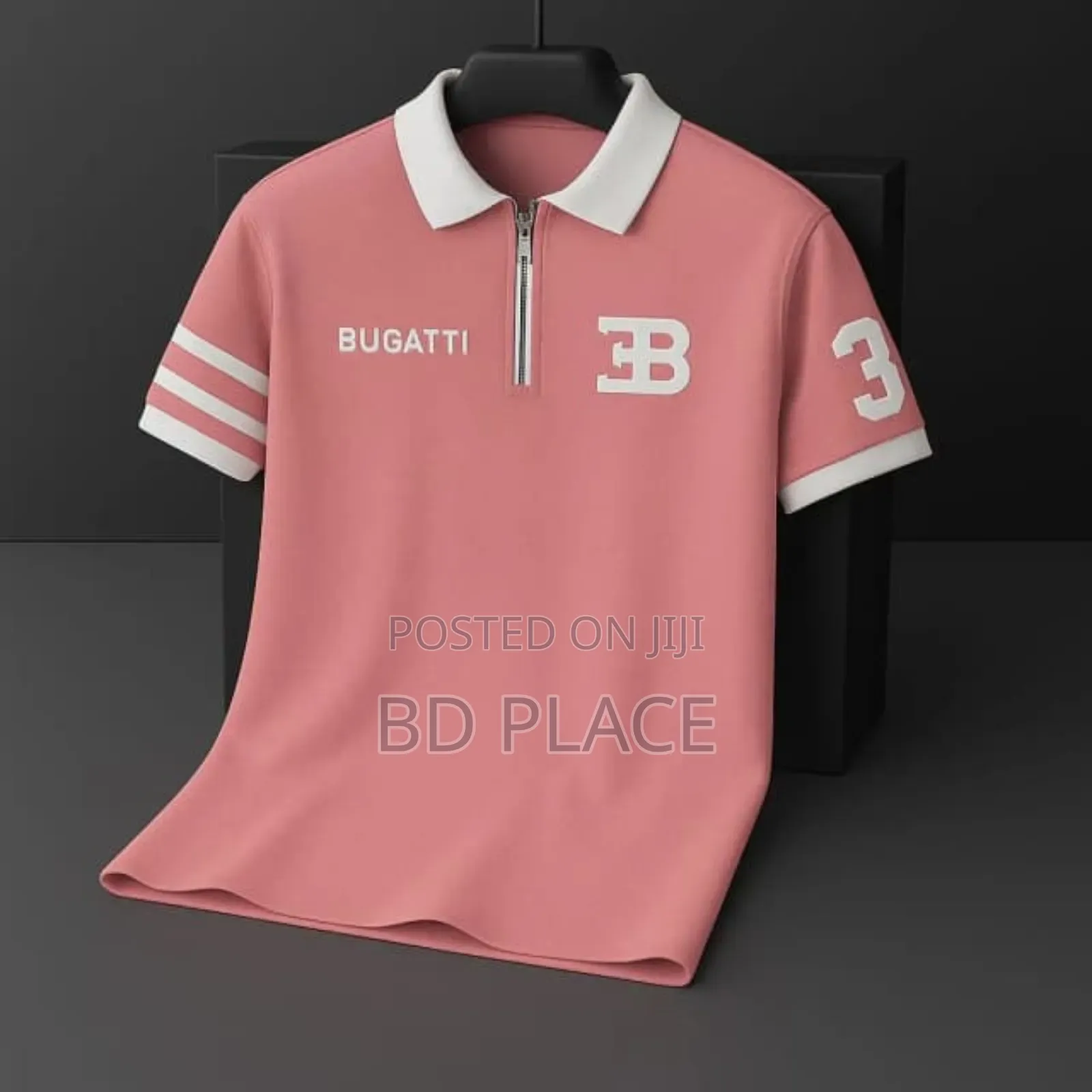 Exclusive Mens Zipper Polo-Shirt