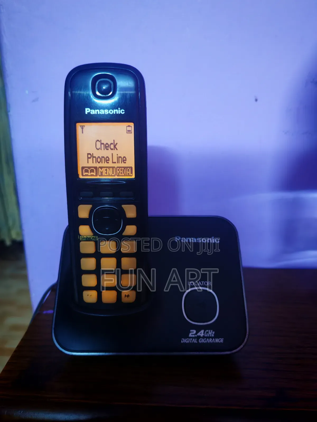 ওয়ারলেস টেলিফোন Panasonic Kx-Tg3711bx Digital Cordless Telephone