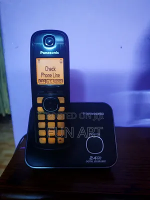 Photo - ওয়ারলেস টেলিফোন Panasonic Kx-Tg3711bx Digital Cordless Telephone