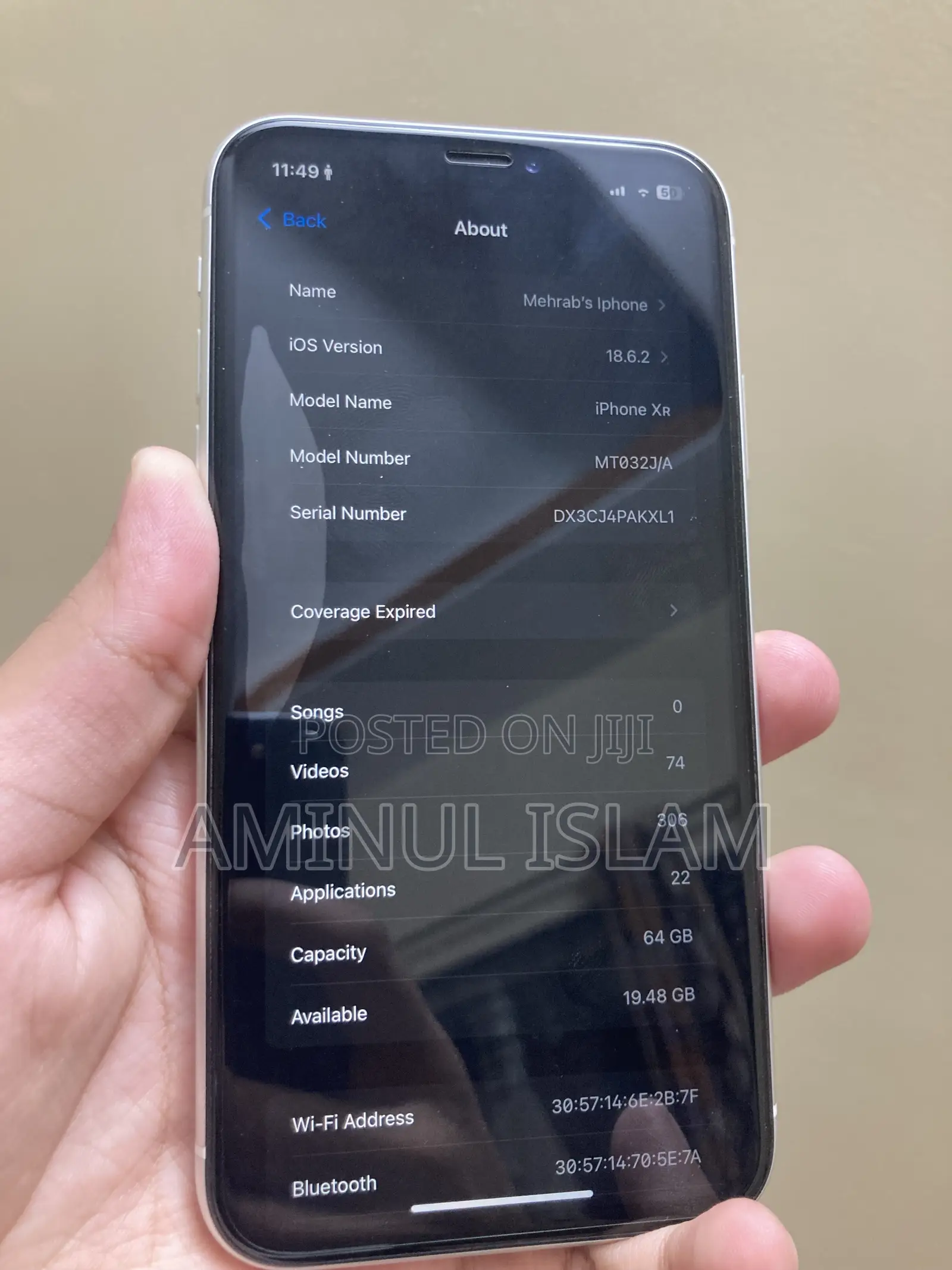 Apple iPhone XR 64 GB White