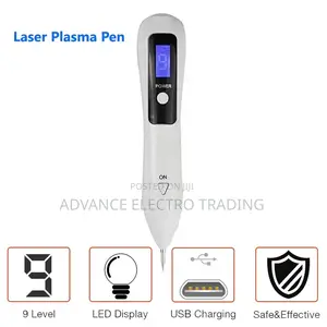 9 Level Beauty Plasma Pen for Dark Spot Tattoo Freckle Mole Removal.
