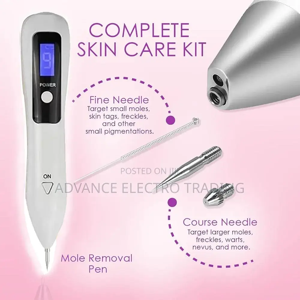 9 Level Beauty Plasma Pen for Dark Spot Tattoo Freckle Mole Removal.