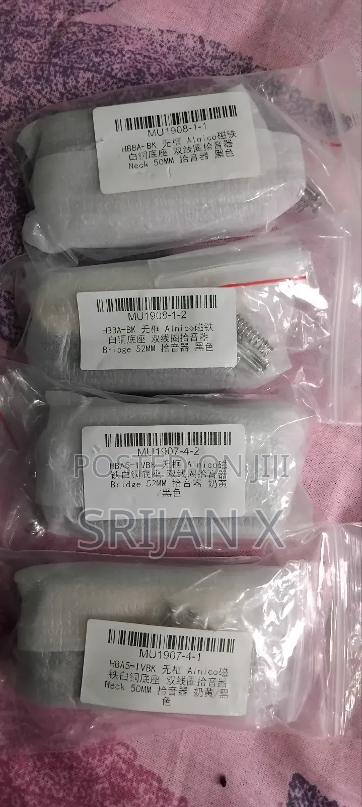 Seymour Duncan Clone Humbucker Pickups. Alnico v Pickups Original