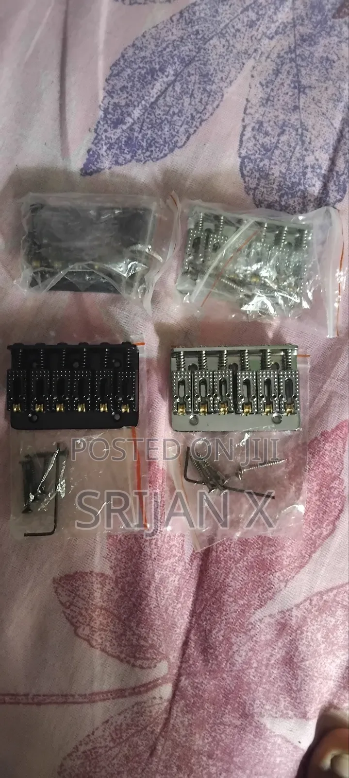 Electric Guitar Bridge, Fixed Bridge