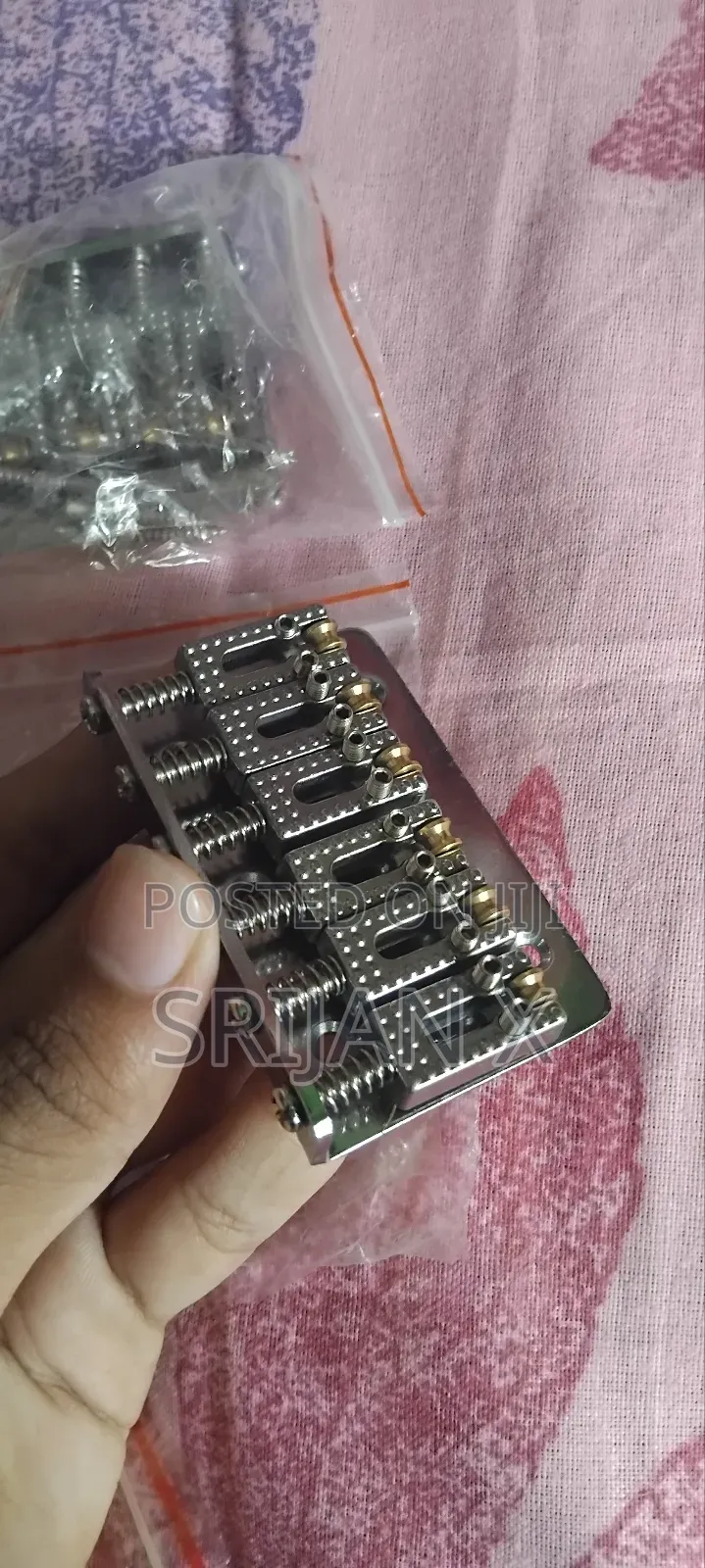 Electric Guitar Bridge, Fixed Bridge