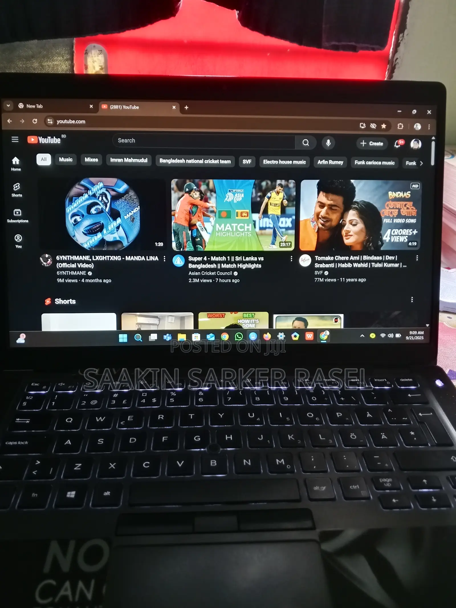 Laptop Dell Latitude 5400 8GB Intel Core I5 HDD+SSD 256GB