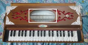Photo - হারমোনিয়াম/Harmonium (ইন্ডিয়ান পালিতানা রিডের তৈরি)