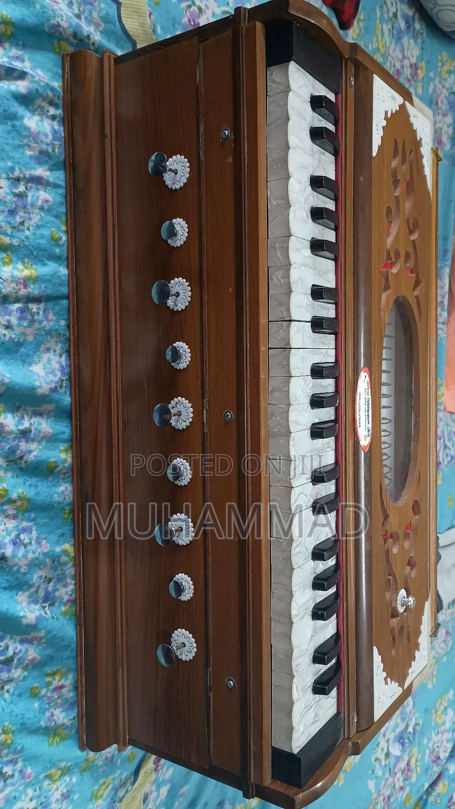 হারমোনিয়াম/Harmonium (ইন্ডিয়ান পালিতানা রিডের তৈরি)