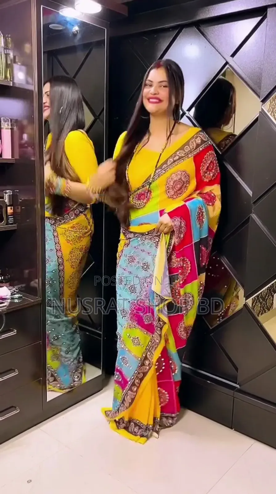 Premium Alpana Sharee With Blouse Piece