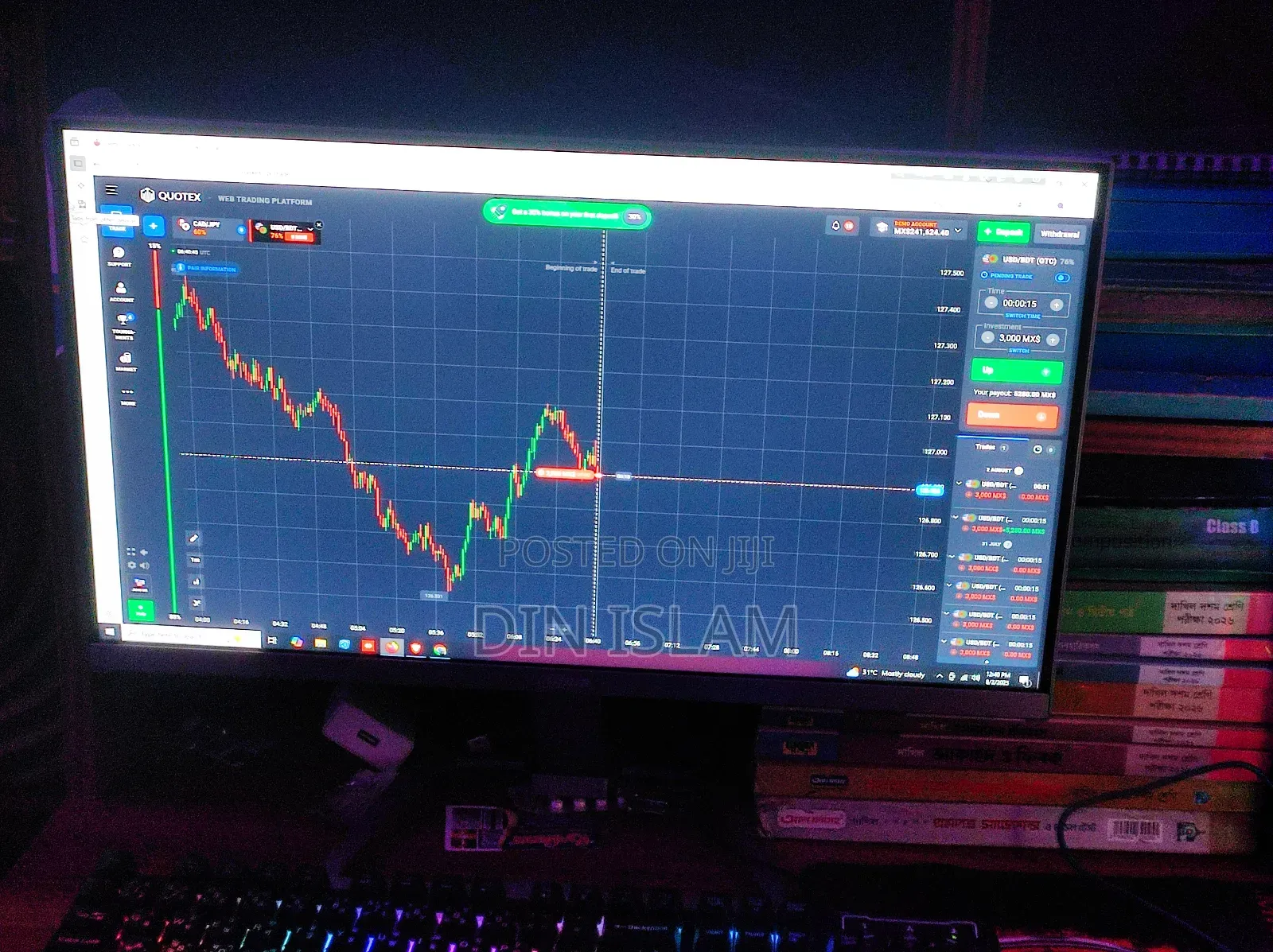 New Desktop Computer Gigabyte GB-BACE-3000 8GB Intel Core I5 SSD 128GB