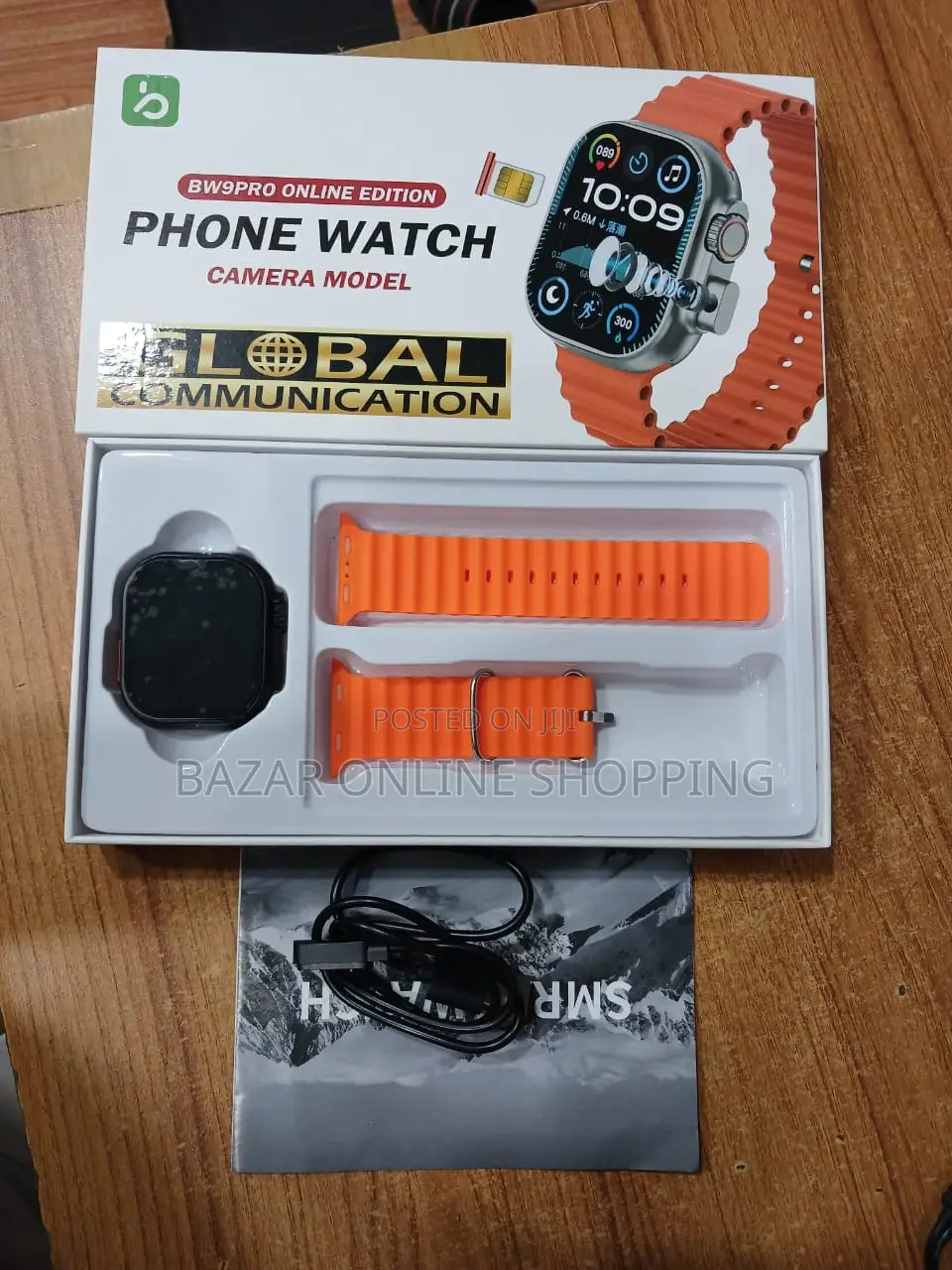 Bw9 4g Sim Card Camera Smartwatch