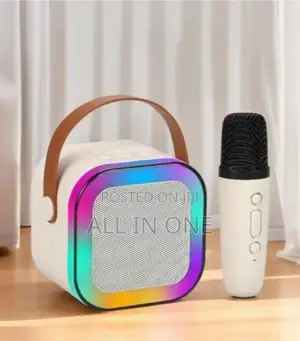 Photo - Colorful Karaoke Bluetooth Sound System – 