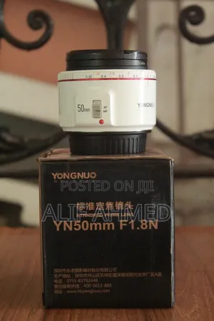 Photo - Canon Yn 50mm v Ii White