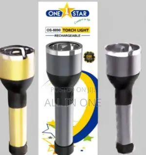 Photo - One Stars Torch Light Os-8860 Rechargeable Voltage : 100v - 240v