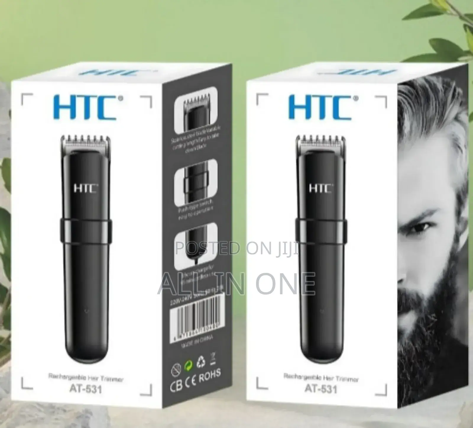 Product Details of HTC at-531 Rechargeable Hair Trimmer