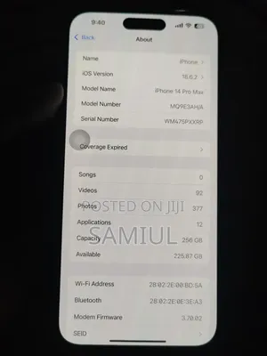 Apple iPhone 14 Pro Max 256 GB Blue