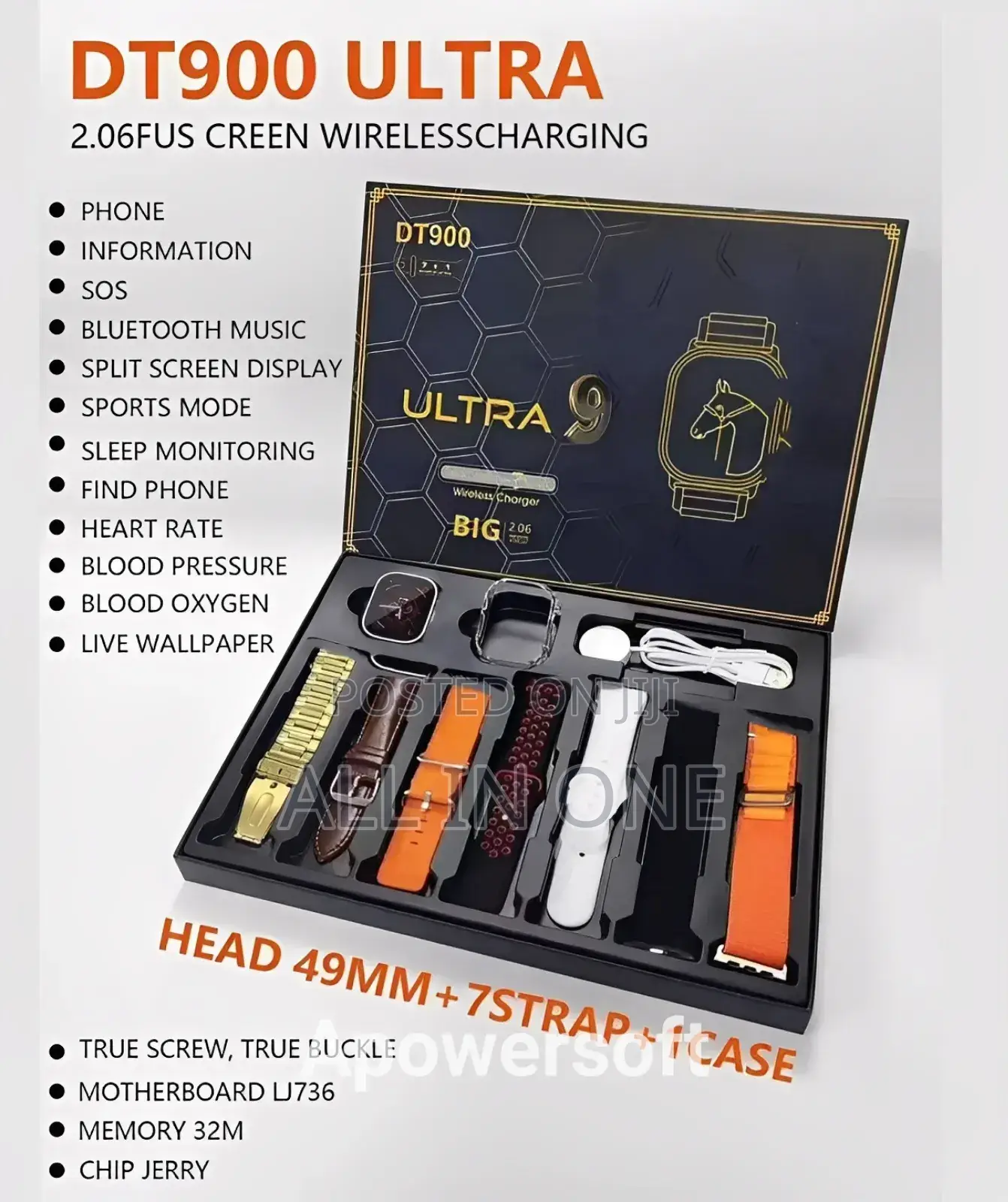 Dt 900 Ultra Smart Watch High Quality