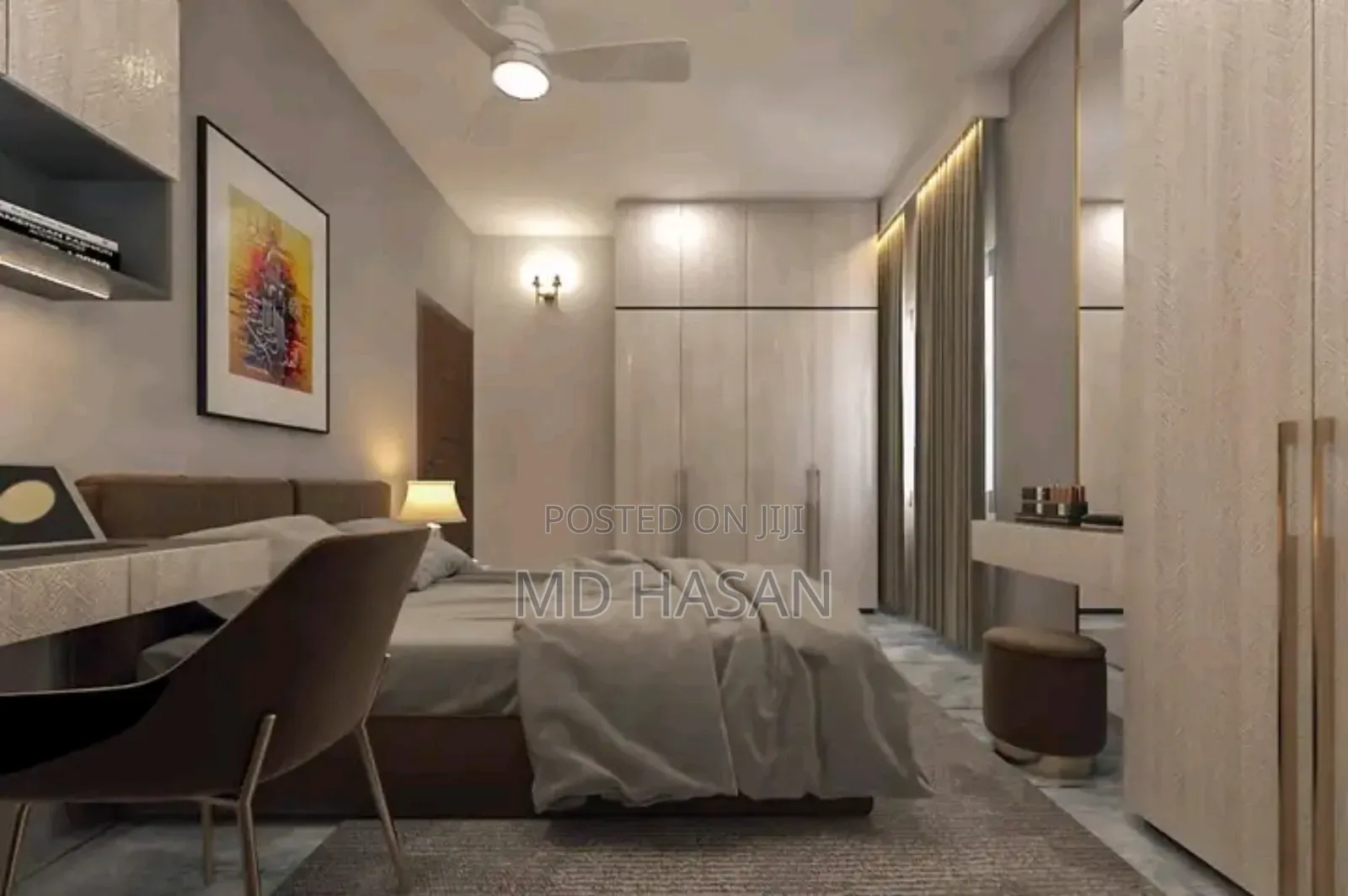 Furnished 3bdrm Apartment in Furnished Flat Rent for Rent