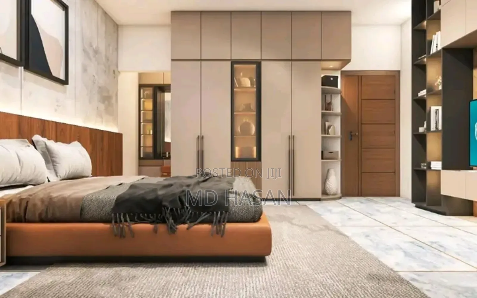 Furnished 3bdrm Apartment in Furnished Flat Rent for Rent