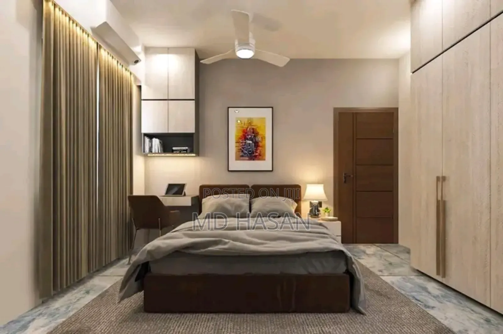 Furnished 3bdrm Apartment in Furnished Flat Rent for Rent