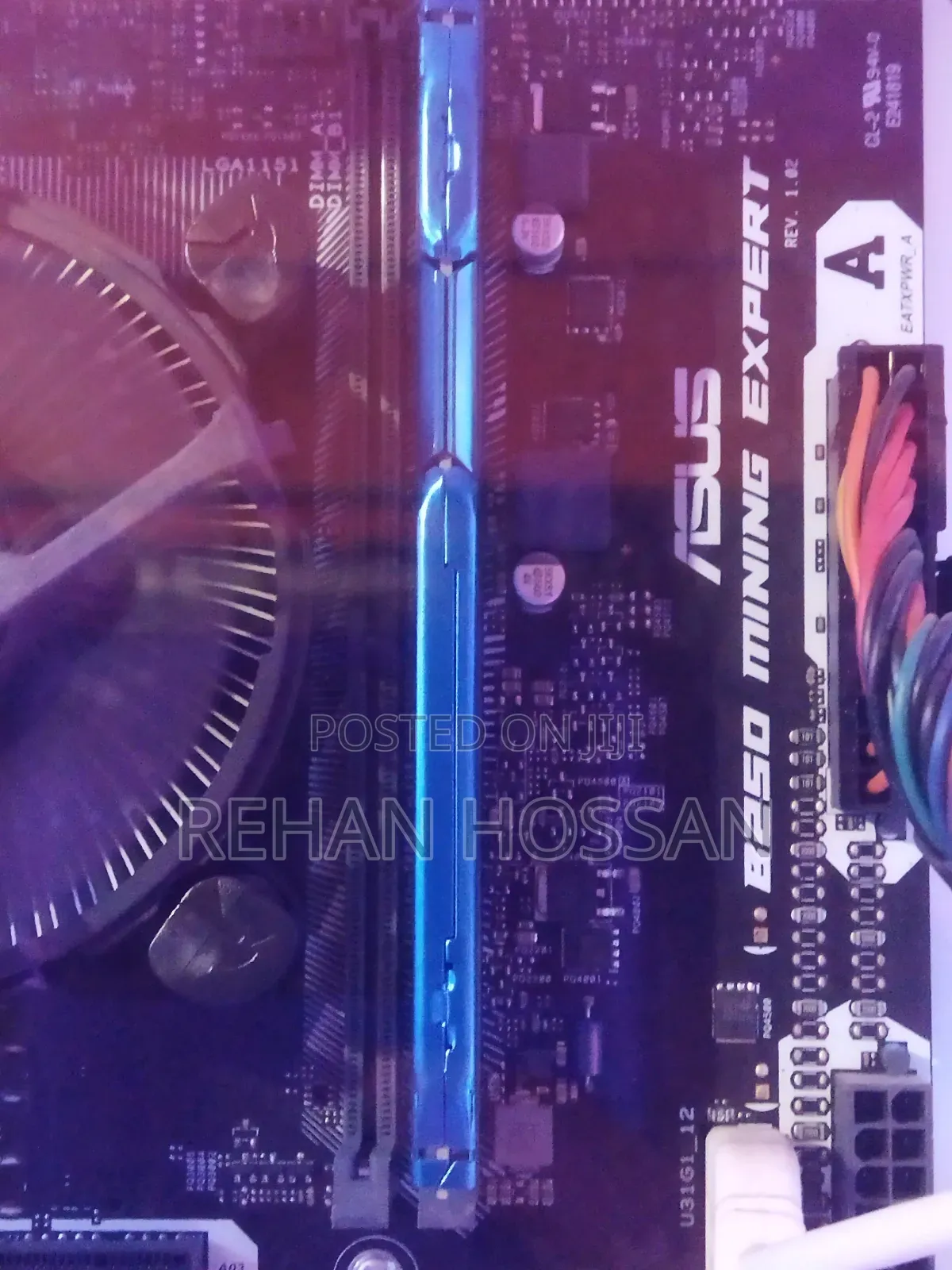 Intel I7 6gen Processor and Asus B250 Mining Expert Motherboard