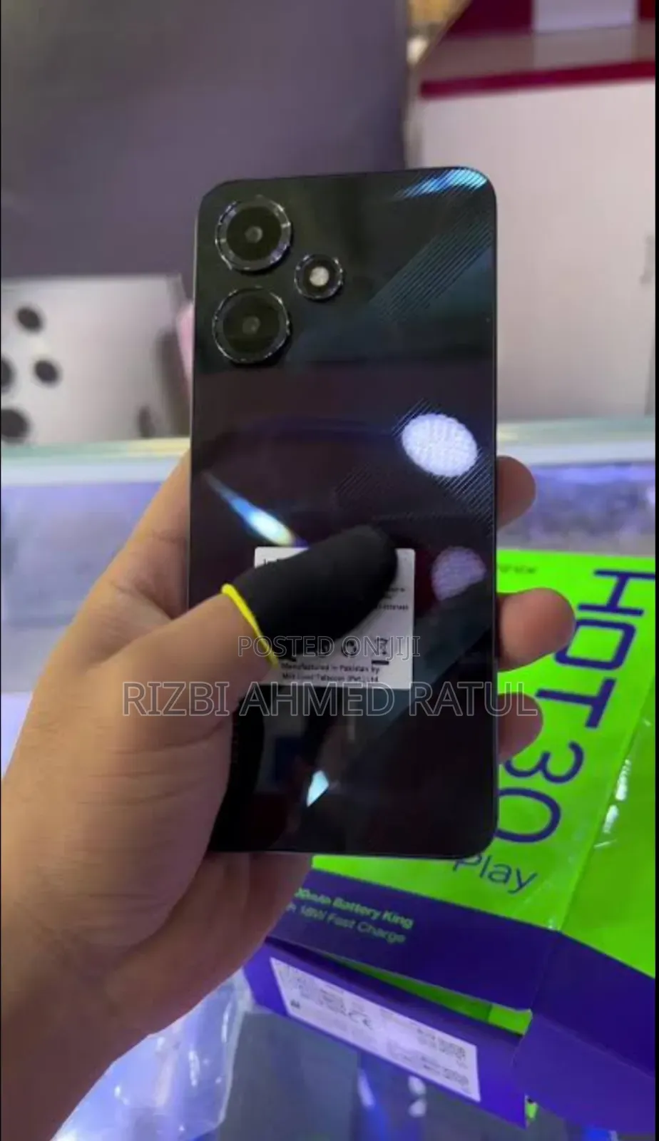 Infinix Hot 30 128 GB Black