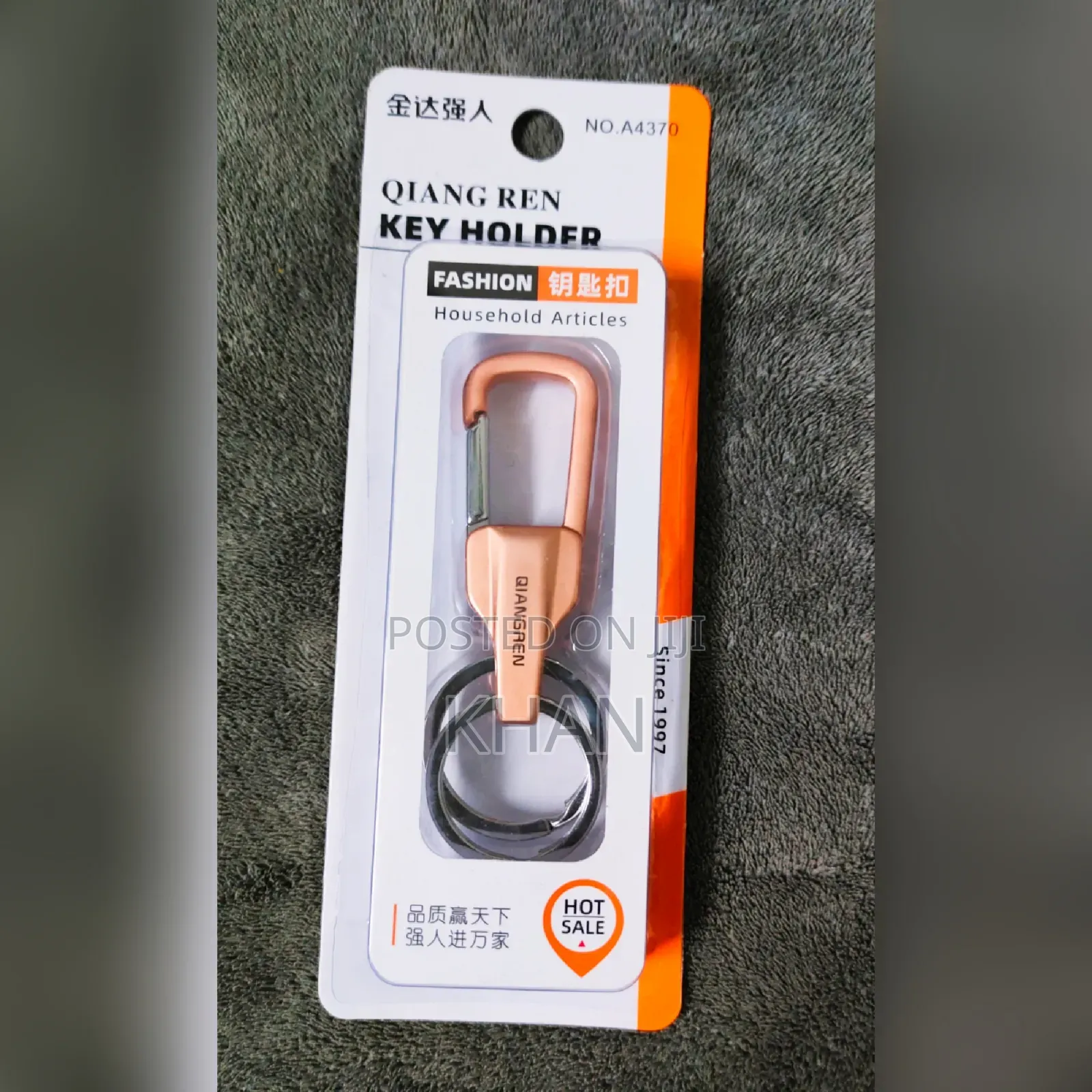 Motorcycle Leather and Aluminium CNC Key Ring