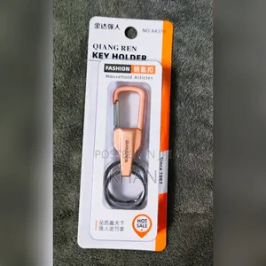 Motorcycle Leather and Aluminium CNC Key Ring