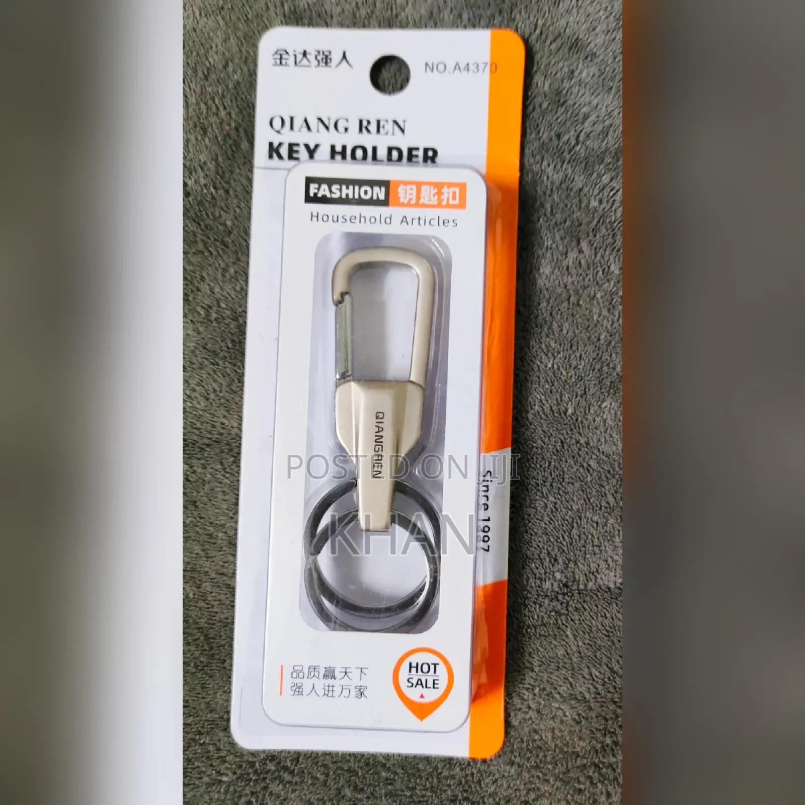 Motorcycle Leather and Aluminium CNC Key Ring