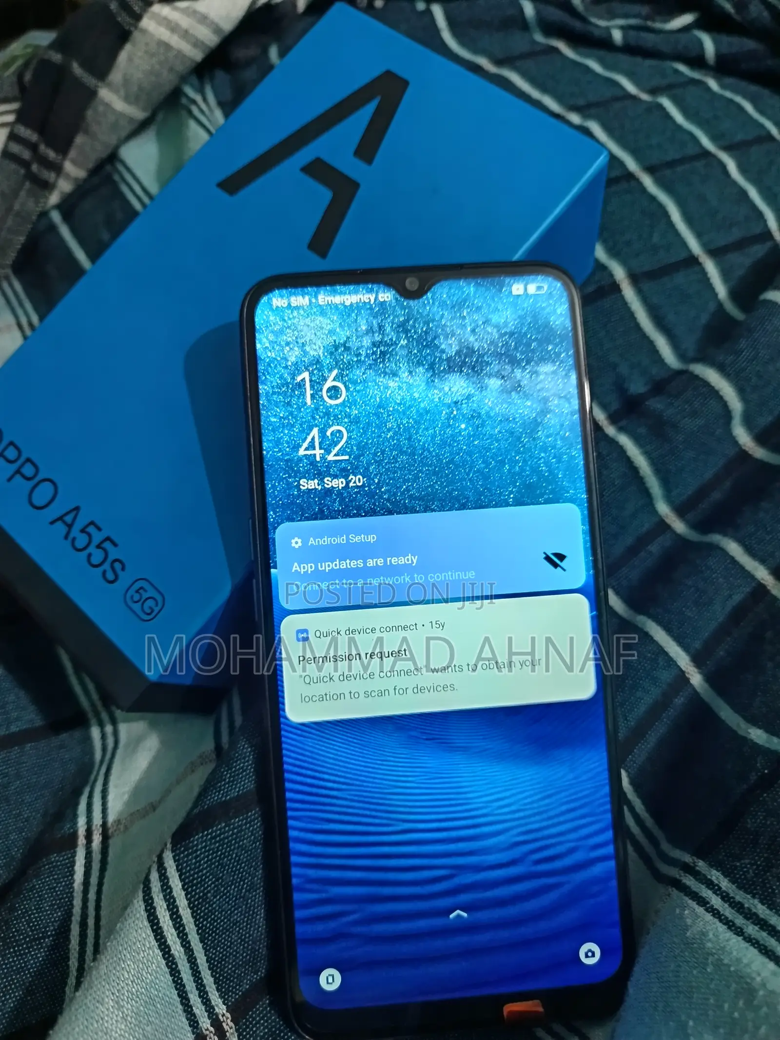 Oppo A55s 128 GB Black