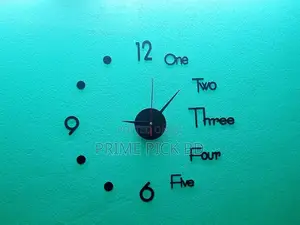 Diy Acrylic Wall Clock – Creative 3d Design for Living Room, Bedroom