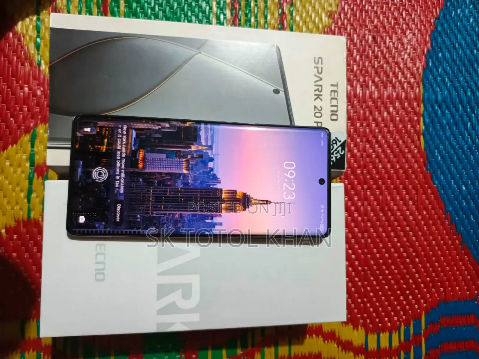 Tecno Camon 20 Pro 256 GB Black